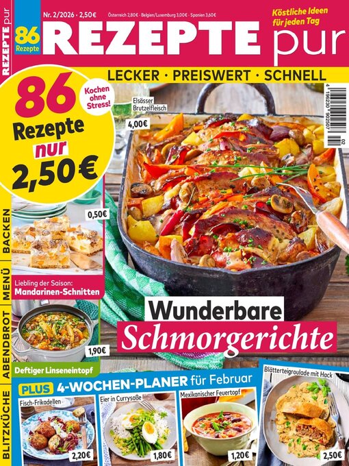 Titelbild für REZEPTE pur